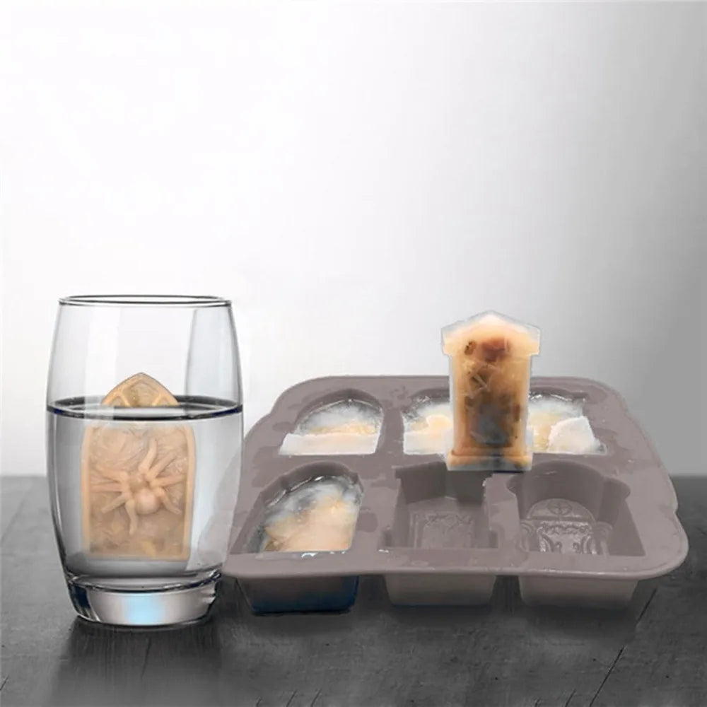 Halloween RIP Gravestone Silicone Ice & Treat Mold