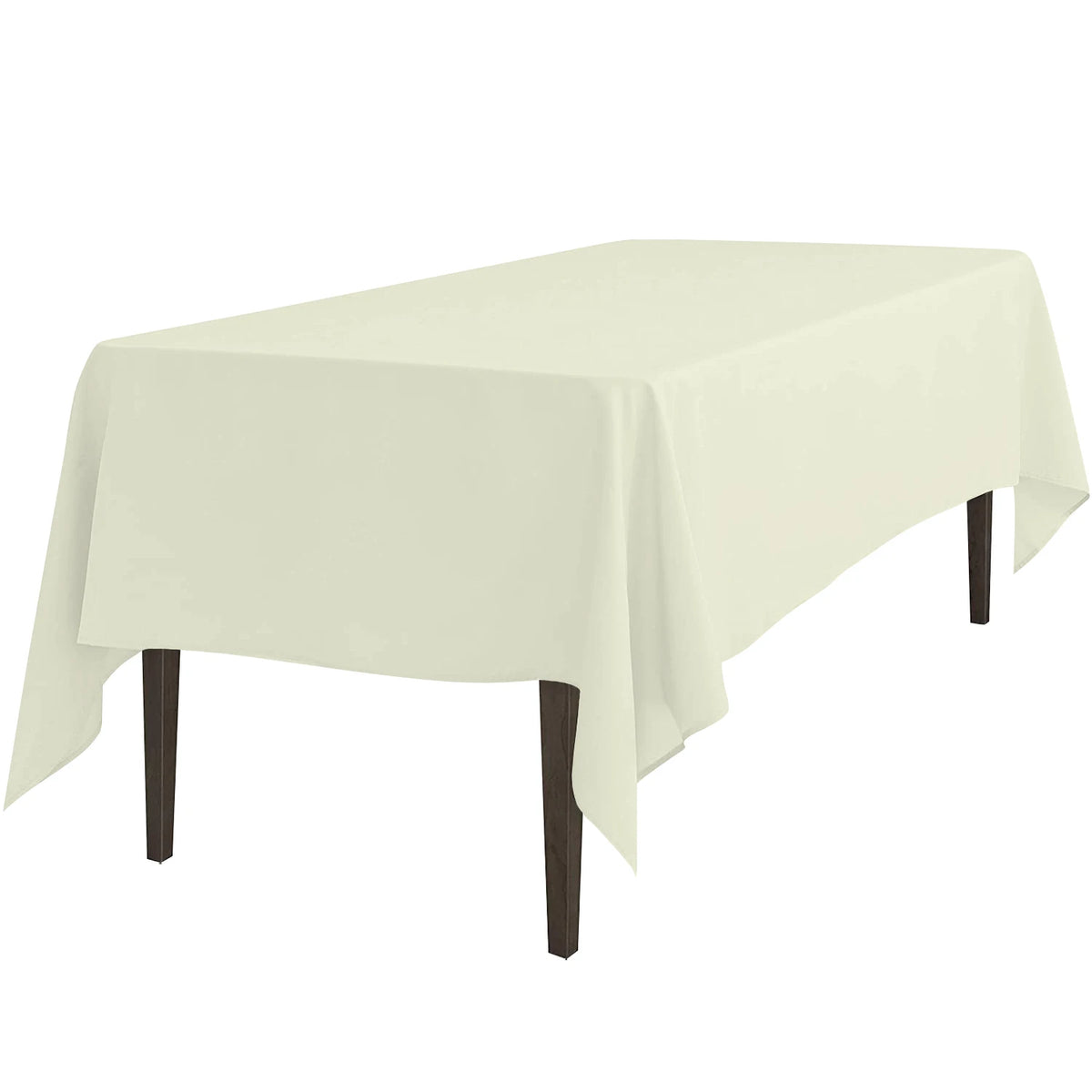 12-Pack Rectangle Polyester Tablecloths – Reusable Event & Banquet Table Covers