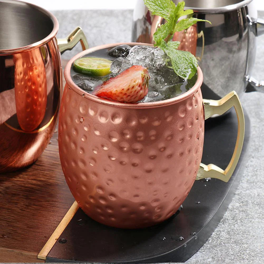 Stainless Steel Moscow Mule Mug – Shatterproof Cocktail Cup