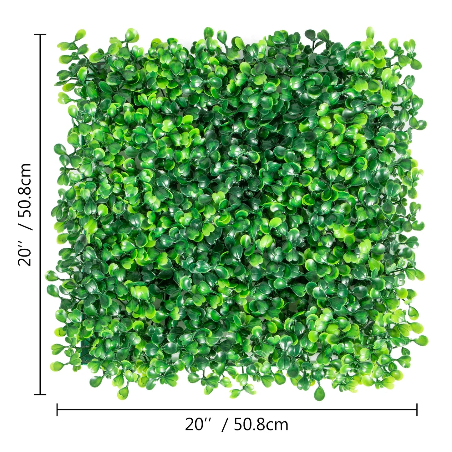 24-Piece Artificial Boxwood Wall Panels – 64–66 Sq. Ft. Greenery Backdrop & Hedge Décor