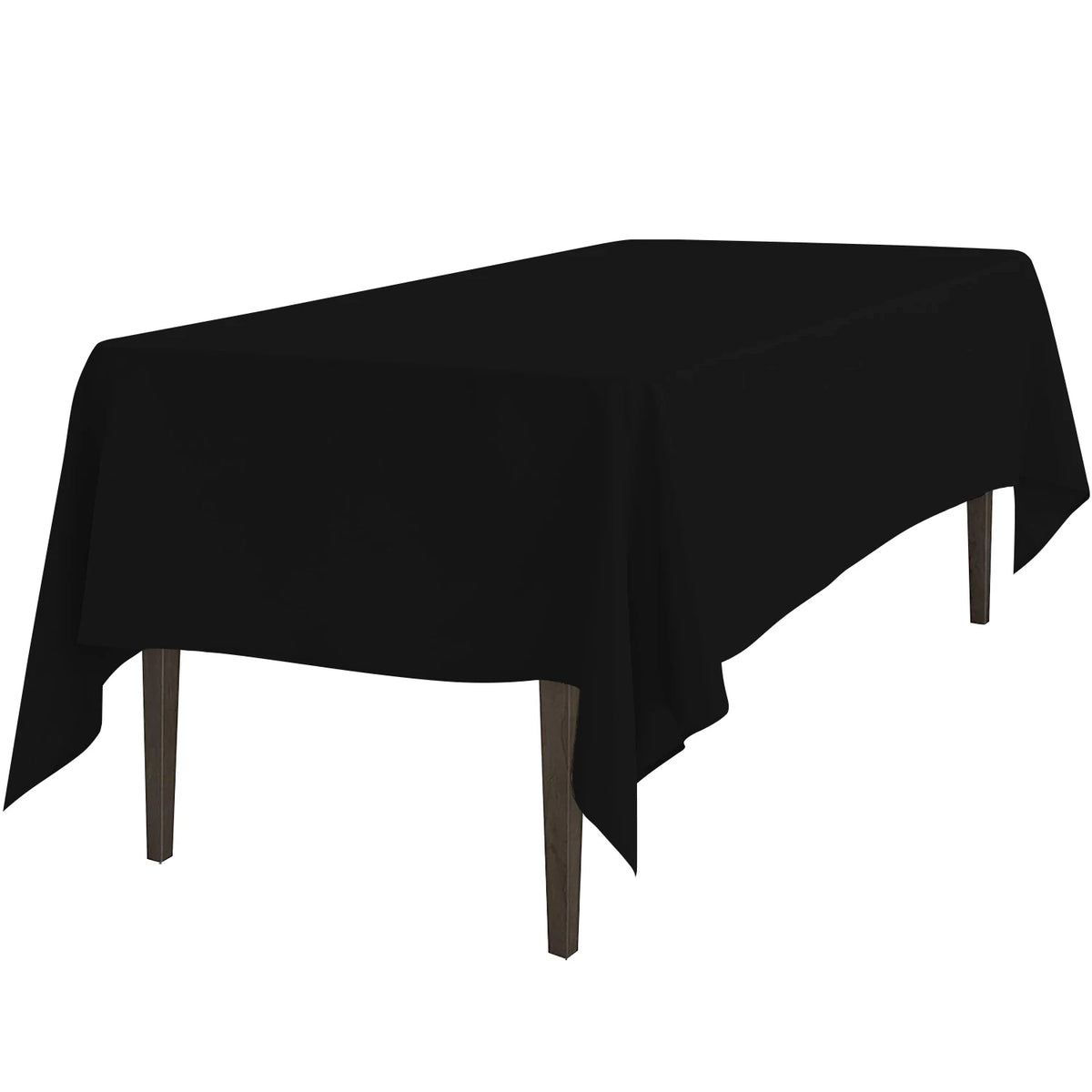 12-Pack Rectangle Polyester Tablecloths – Reusable Event & Banquet Table Covers