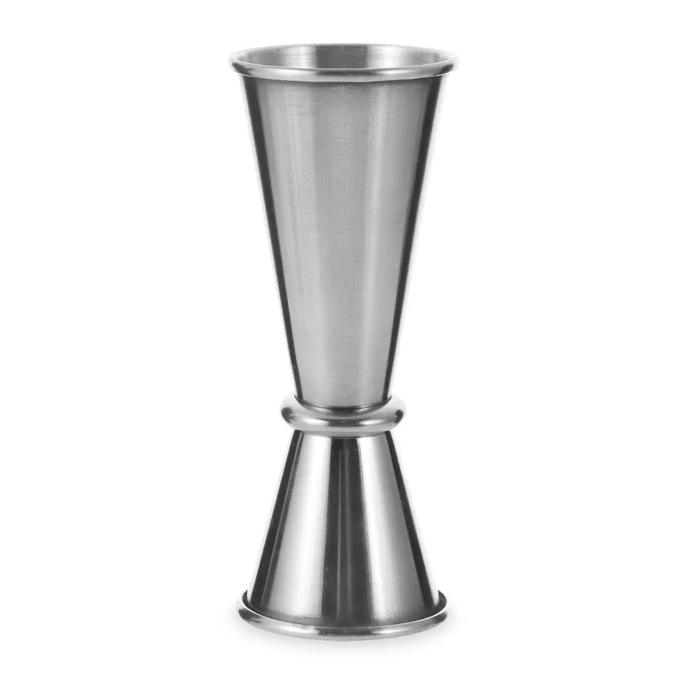 Double-Sided Stainless Steel Cocktail Jigger – Dual Shot Measuring Cup