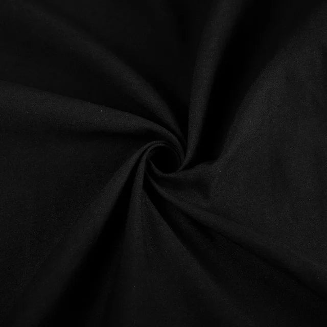 Seamless Polyester Photo & Event Backdrop Curtain – 6.5' × 10' or 10' × 13', White, Black or Green
