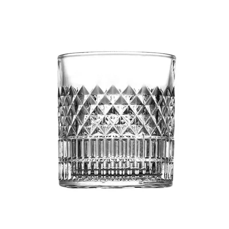 335ml Crystal-Style Whiskey Glasses – 1, 2, 3 or 4 Piece Set