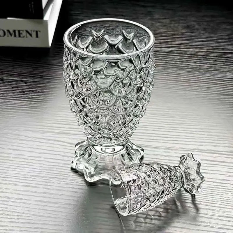 Mermaid Tail-Shaped Cocktail Glass – 30ml, 180ml or 235ml