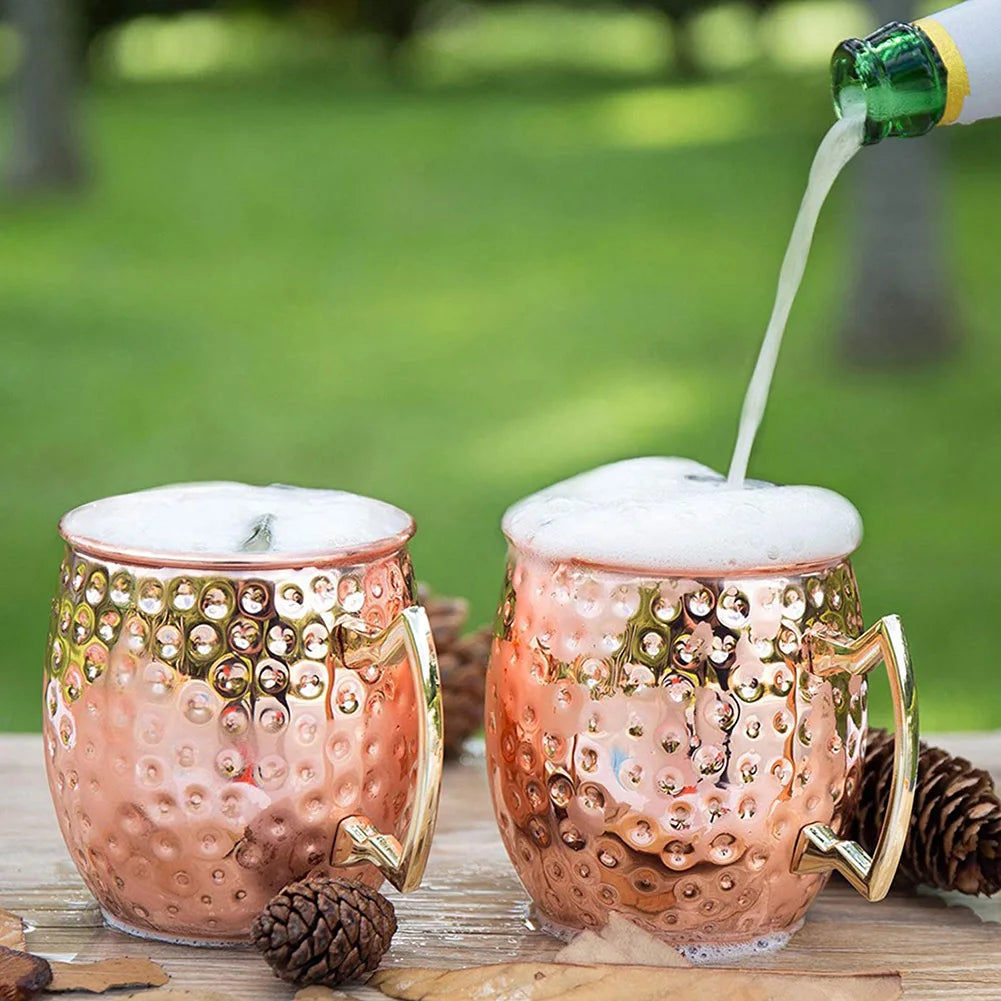 Stainless Steel Moscow Mule Mug – Shatterproof Cocktail Cup