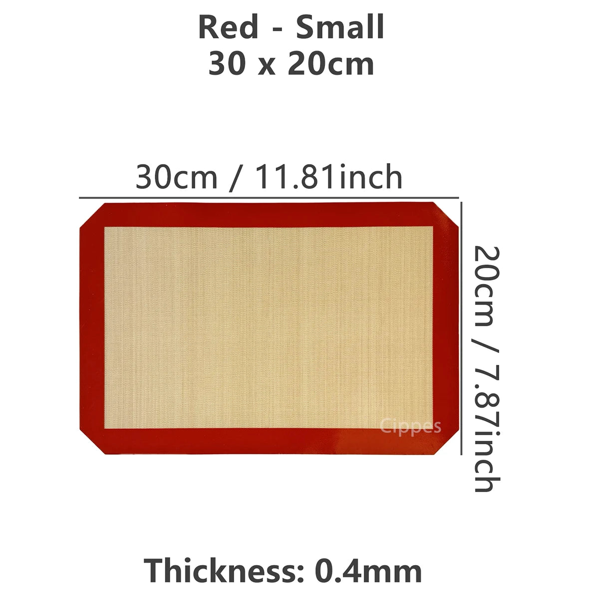 Reusable Silicone Baking Mat – 0.4mm Nonstick Heat-Resistant Oven & Cookie Sheet Liner