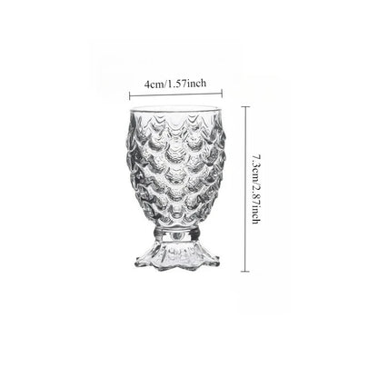Mermaid Tail-Shaped Cocktail Glass – 30ml, 180ml or 235ml