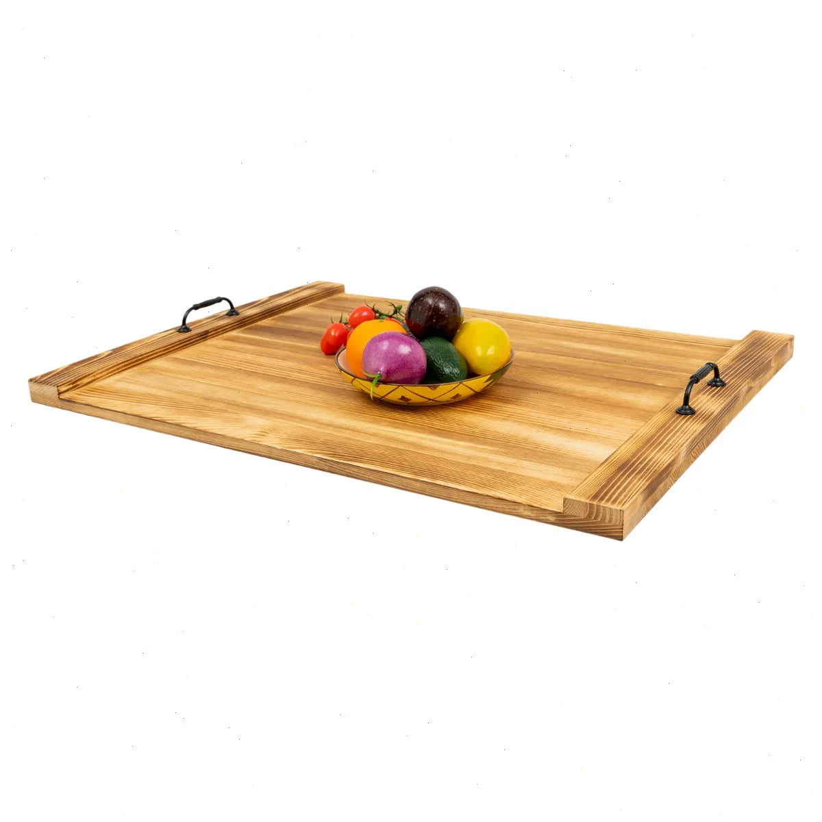 Pine Wood Stovetop Cover, Countertop Extension & Serving Board – 30" × 22"