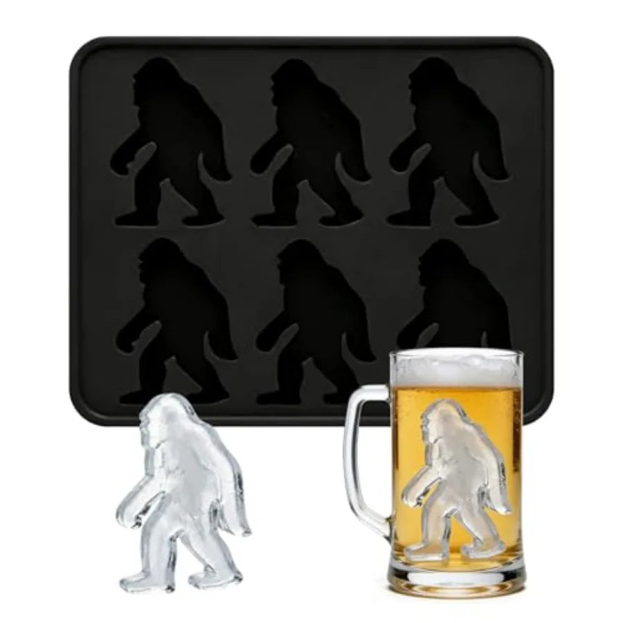 6-Cavity Sasquatch Silicone Ice Mold