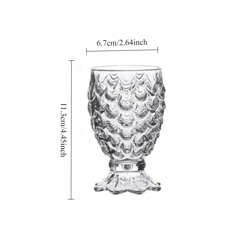 Mermaid Tail-Shaped Cocktail Glass – 30ml, 180ml or 235ml