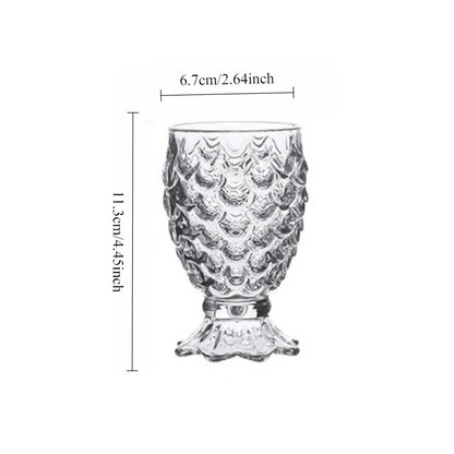 Mermaid Tail-Shaped Cocktail Glass – 30ml, 180ml or 235ml