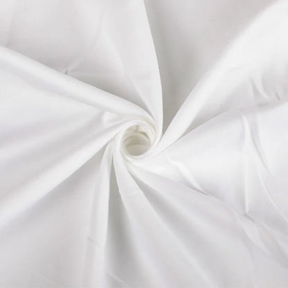 Seamless Polyester Photo & Event Backdrop Curtain – 6.5' × 10' or 10' × 13', White, Black or Green
