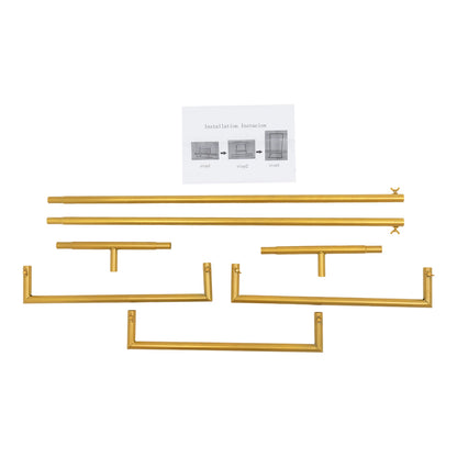 1 Meter Gold Metal Pedestal Arch Stand – Floral, Balloon & Event Display Frame