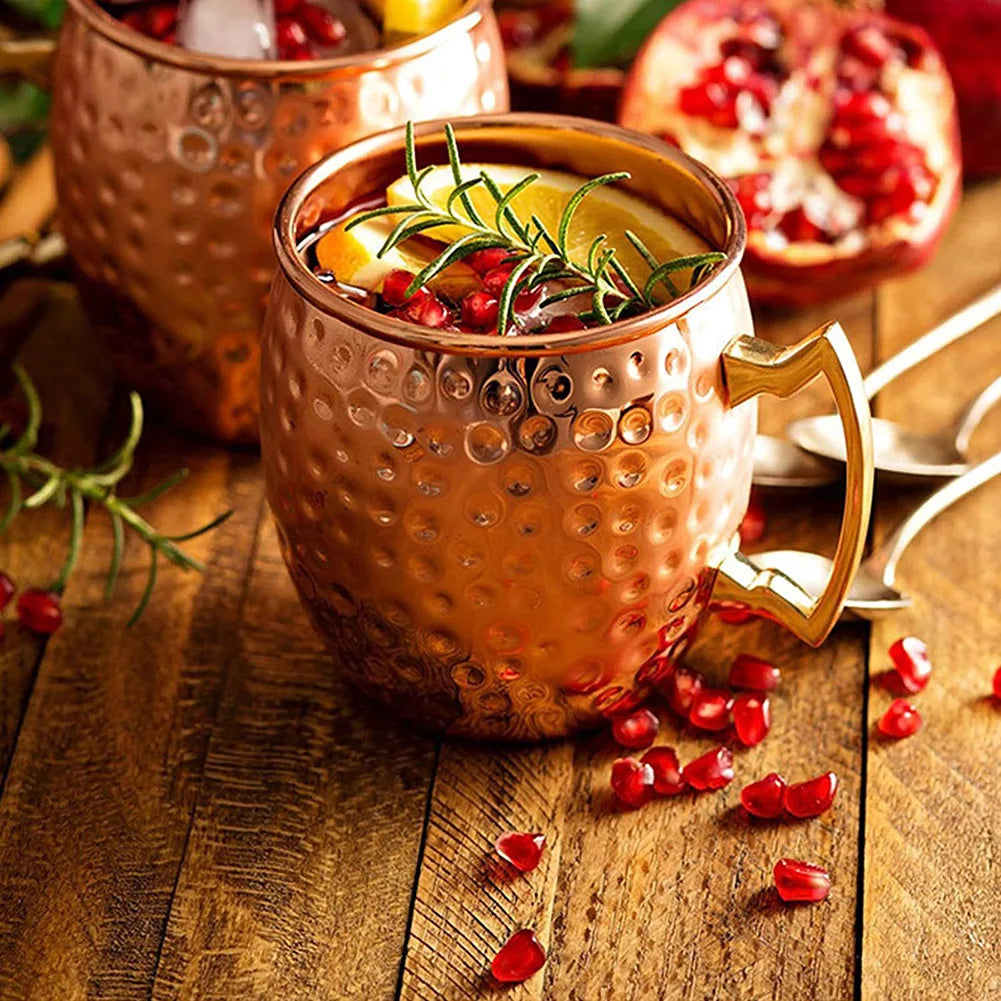 Stainless Steel Moscow Mule Mug – Shatterproof Cocktail Cup