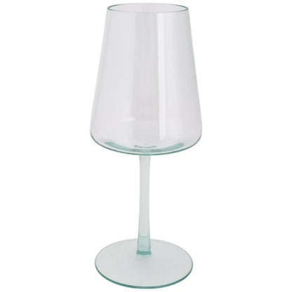 Premium Flare Wine Glass – 17 oz (503 mL) Teal Tint, BPA-Free Drinkware