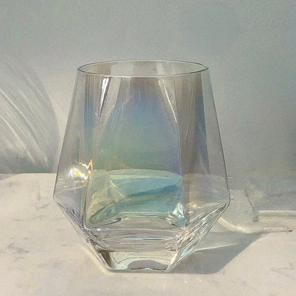 Hexagonal Whiskey & Cocktail Glass – 320ml | 1 or 2 Piece Set