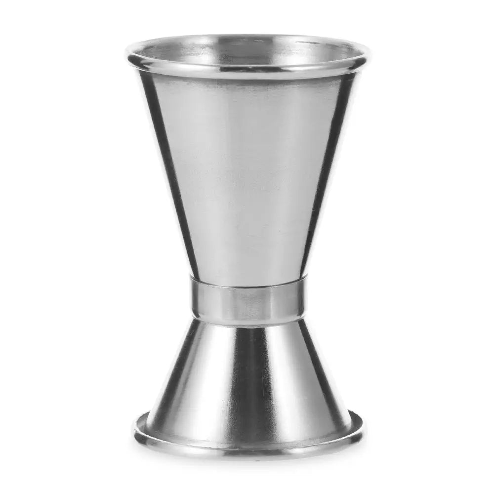 Double-Sided Stainless Steel Cocktail Jigger – Dual Shot Measuring Cup