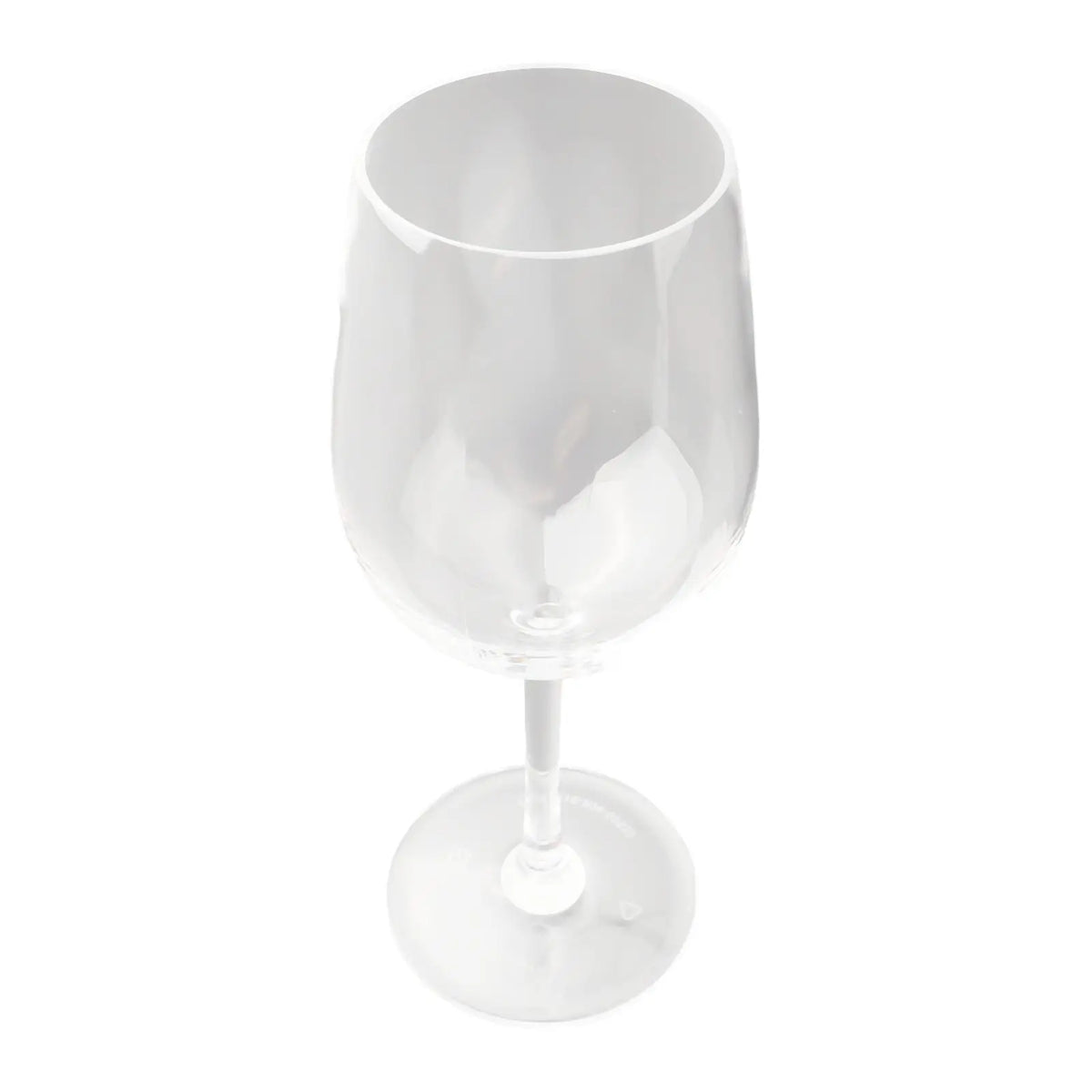 Clear Unbreakable Wine Cup – 18.5 oz (550mL) Reusable Plastic Stemware for Indoor & Outdoor Entertaining
