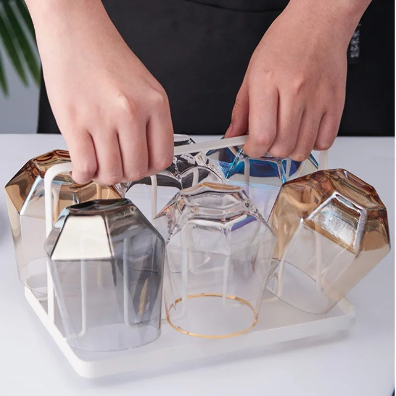 Hexagonal Whiskey & Cocktail Glass – 320ml | 1 or 2 Piece Set