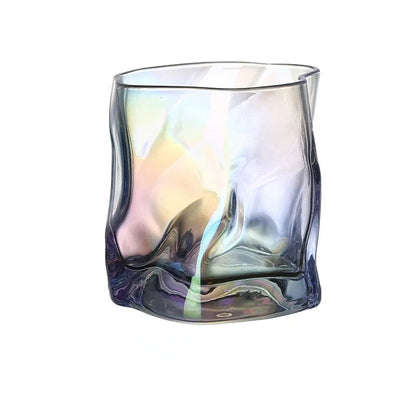 280ml Japanese Twisted-Grain Whiskey Glass – Textured Cocktail & Drinkware Cup