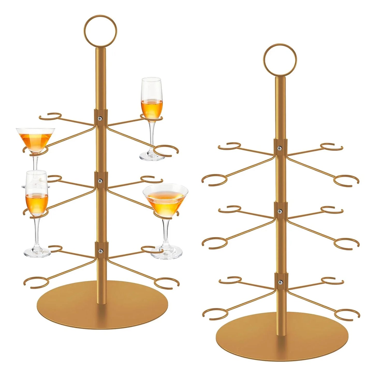 Cocktail Tree – Metal Stemmed Glass Display Stand