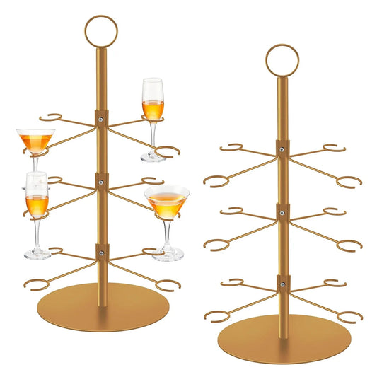 Cocktail Tree – Metal Stemmed Glass Display Stand