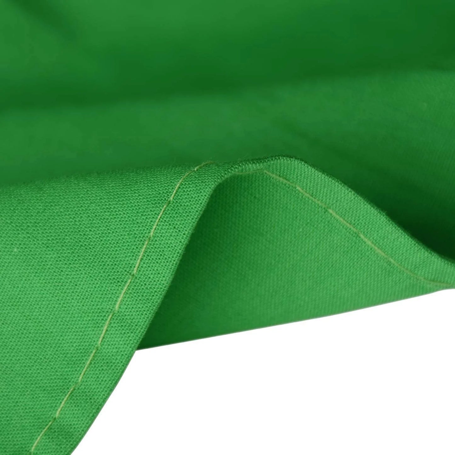 Seamless Polyester Photo & Event Backdrop Curtain – 6.5' × 10' or 10' × 13', White, Black or Green