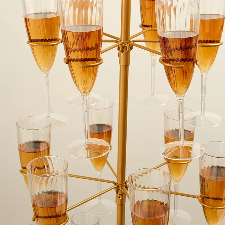 Cocktail Tree – Metal Stemmed Glass Display Stand