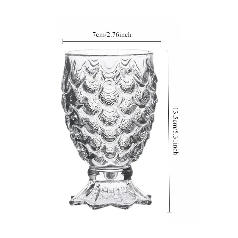 Mermaid Tail-Shaped Cocktail Glass – 30ml, 180ml or 235ml