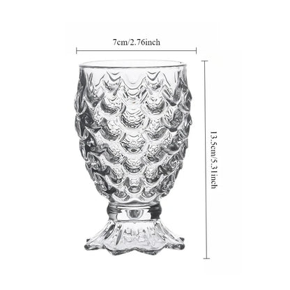 Mermaid Tail-Shaped Cocktail Glass – 30ml, 180ml or 235ml