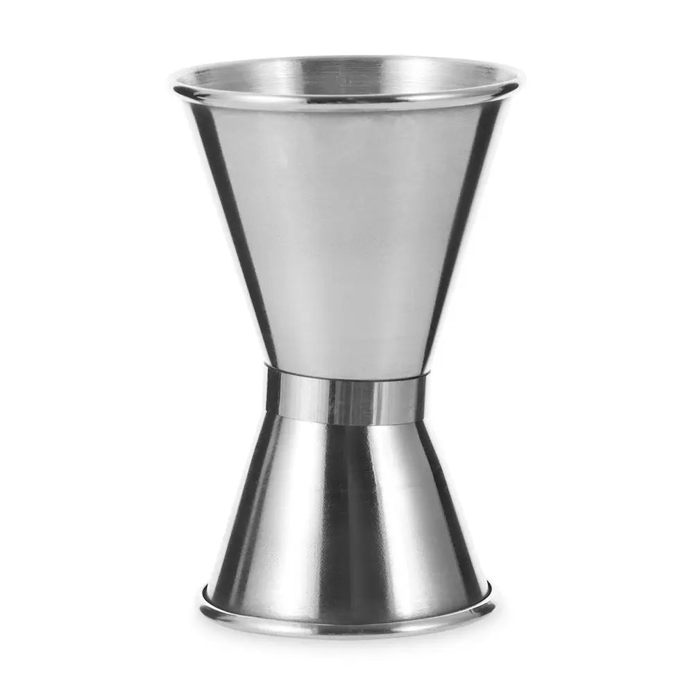 Double-Sided Stainless Steel Cocktail Jigger – Dual Shot Measuring Cup