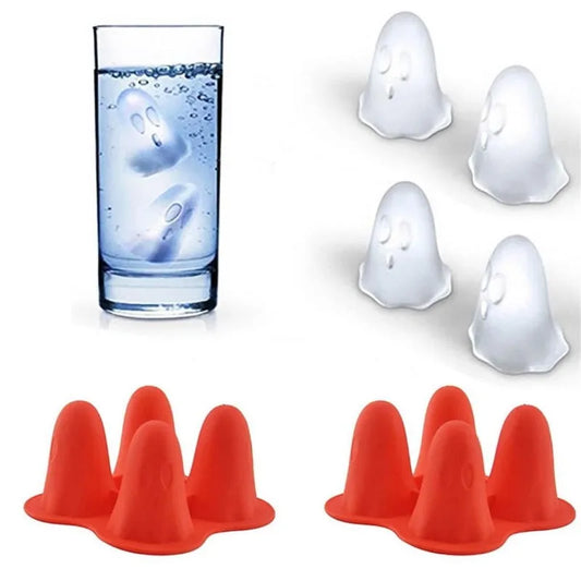 Halloween Silicone Mold Set – Ghost, Bat, Spider & Skull Molds for Chocolate, Candy, Gummies & Baking
