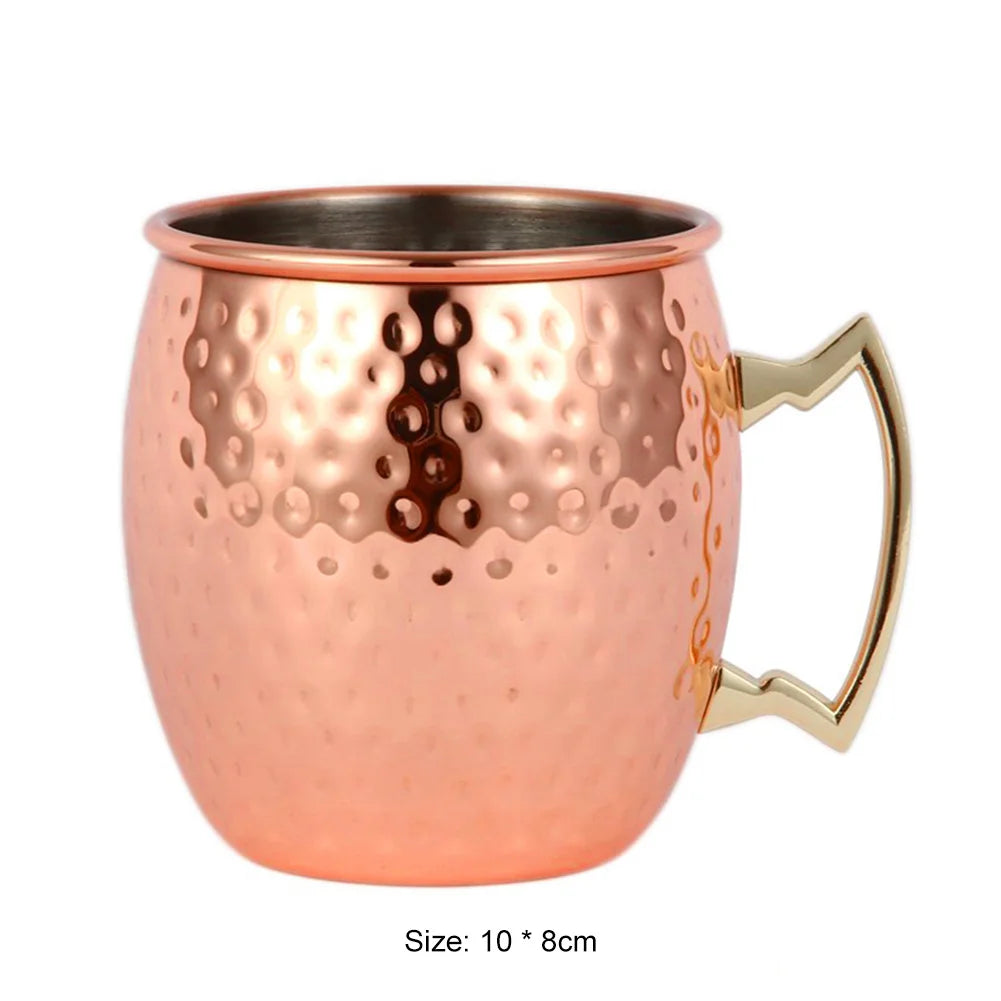 Stainless Steel Moscow Mule Mug – Shatterproof Cocktail Cup