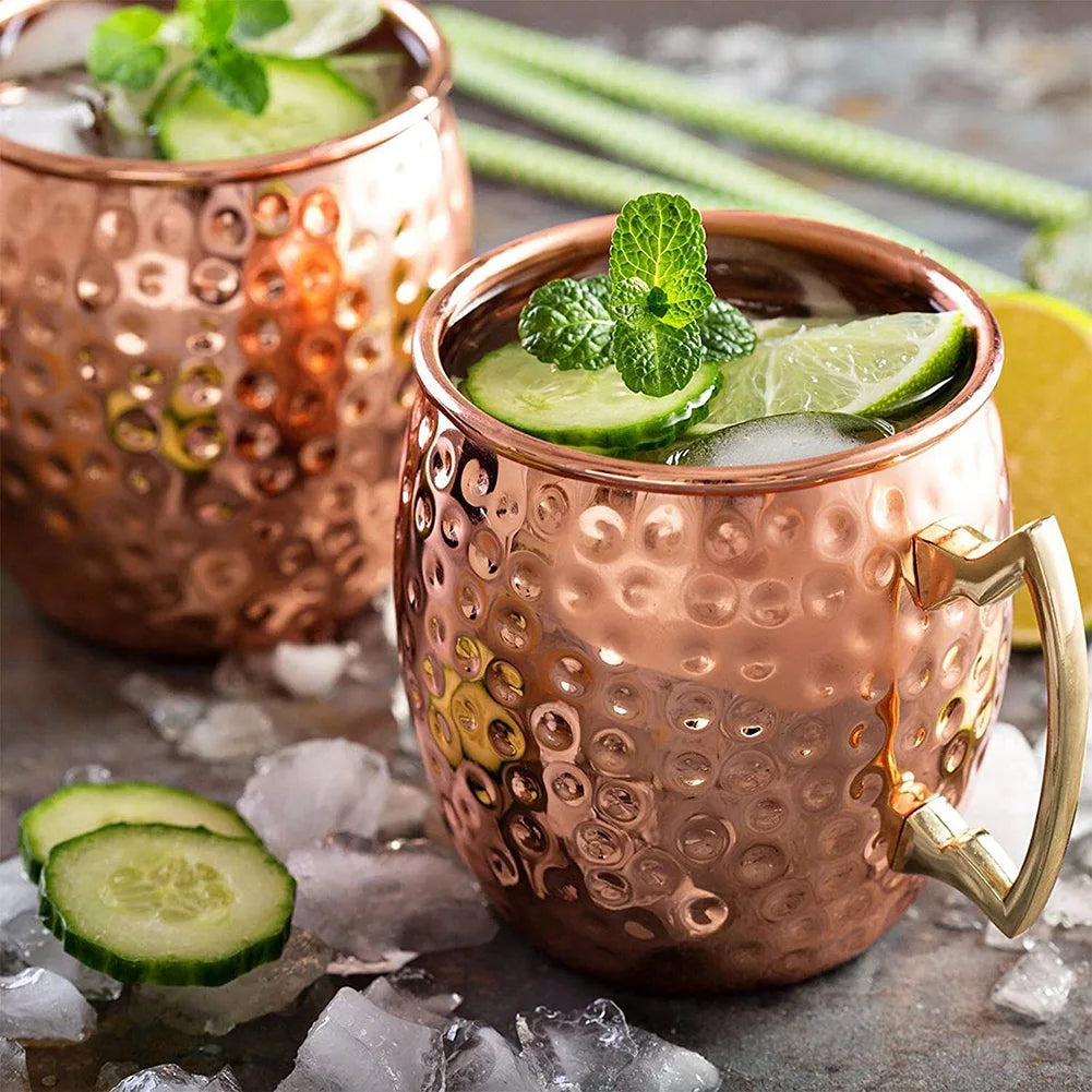 Stainless Steel Moscow Mule Mug – Shatterproof Cocktail Cup