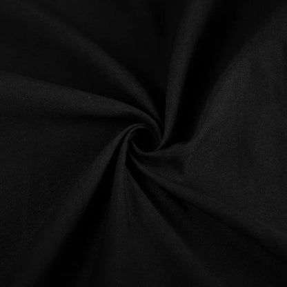 Seamless Polyester Photo & Event Backdrop Curtain – 6.5' × 10' or 10' × 13', White, Black or Green