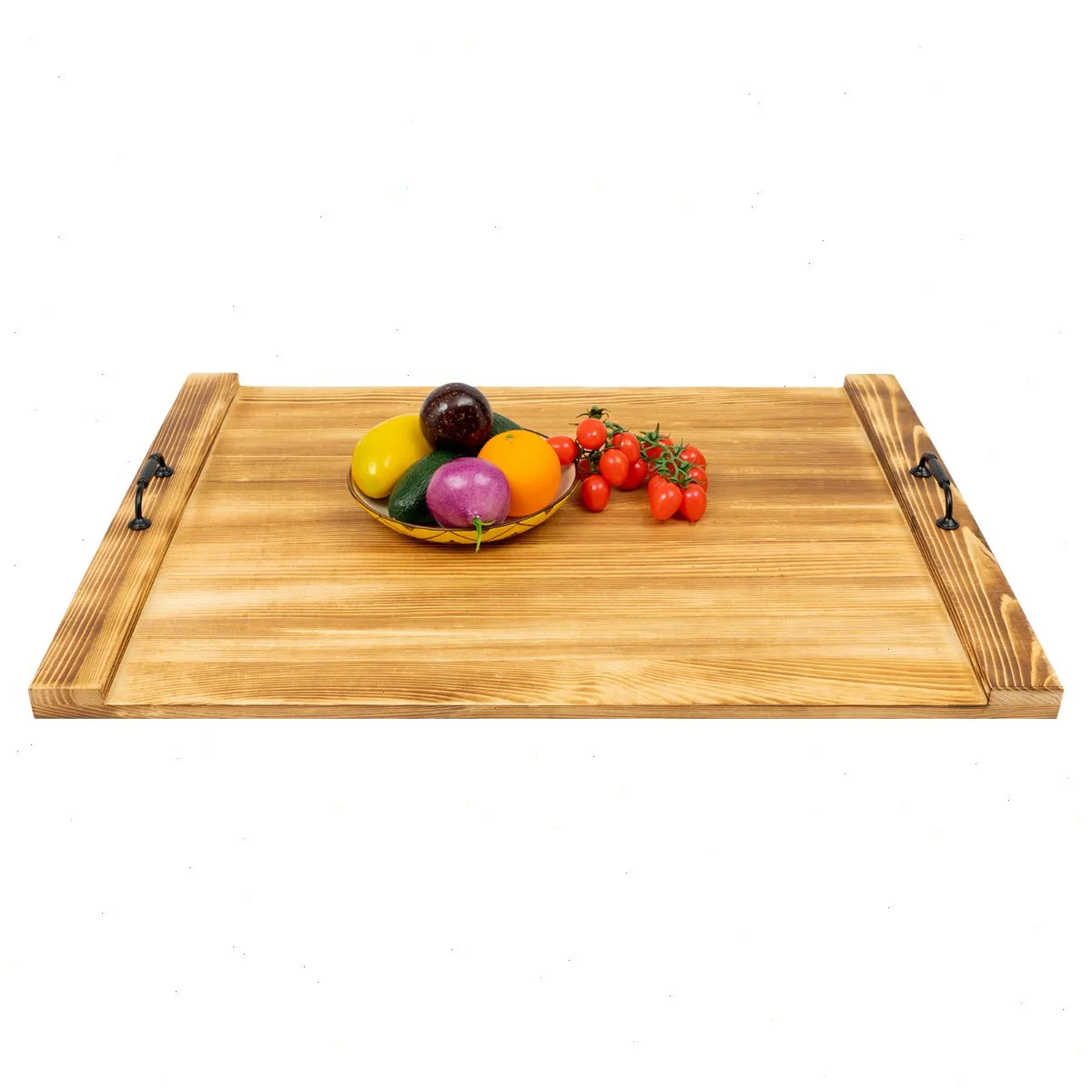 Pine Wood Stovetop Cover, Countertop Extension & Serving Board – 30" × 22"